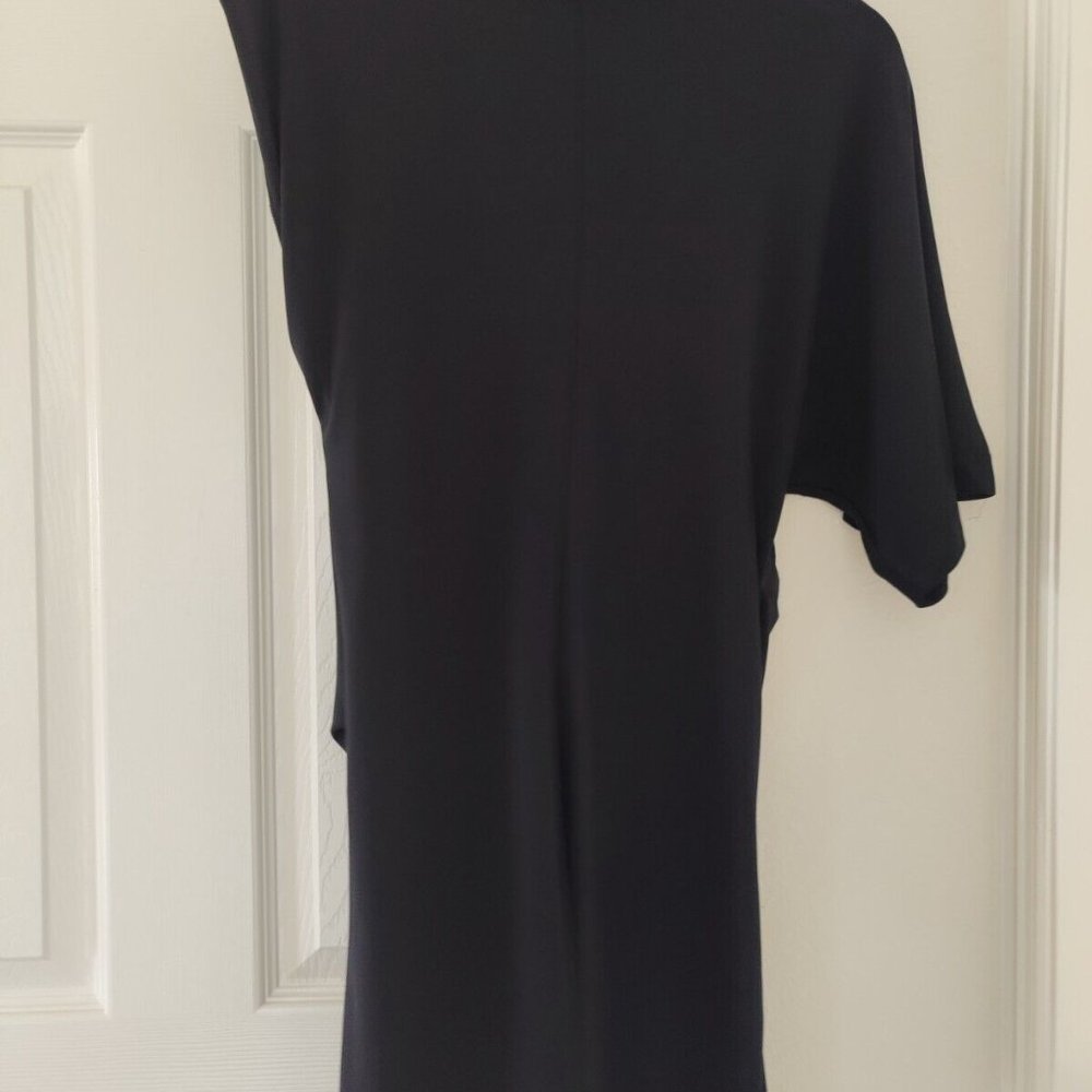 Mango - Asymetrical sleeve Mini Dress - size 0 - Picture 7 of 8